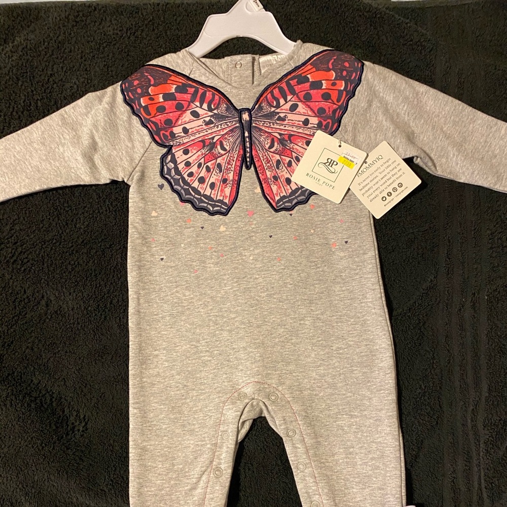 Butterfly Romper (Baby Girls)